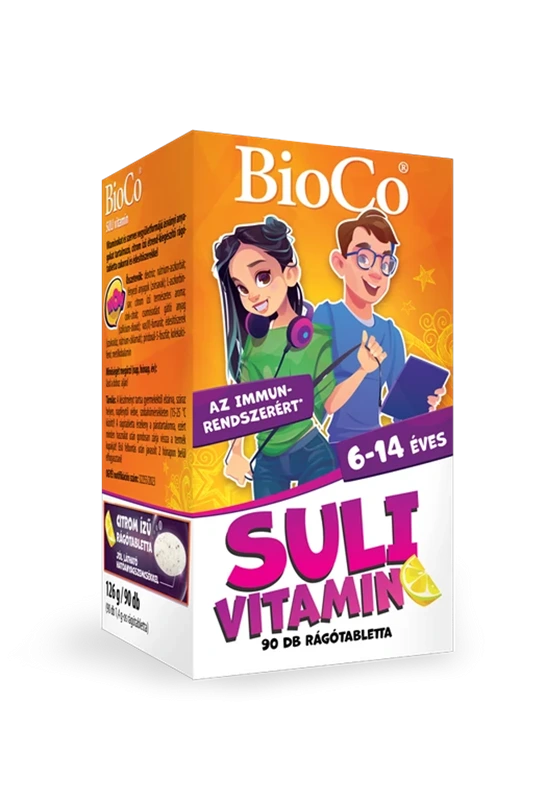 BioCo Suli-vitamin Citromos rágótabletta