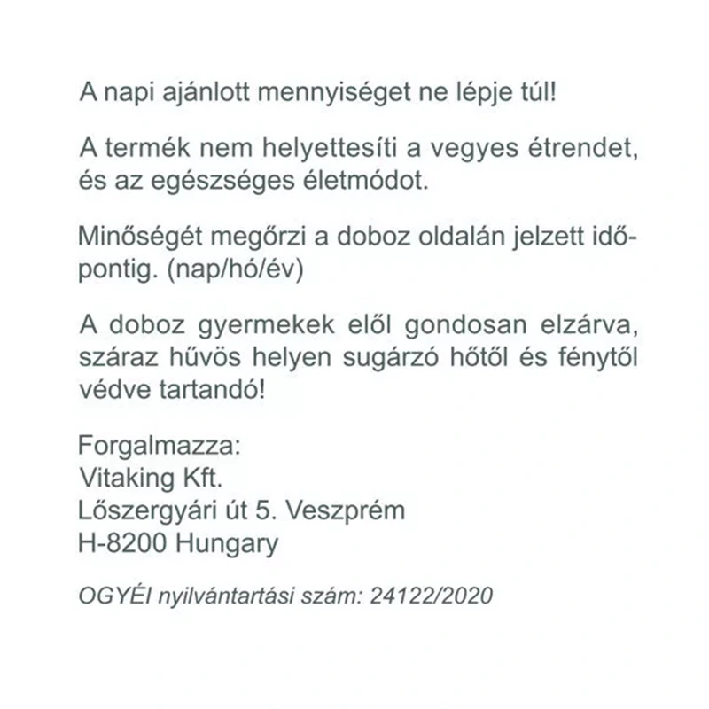 Vitaking Vitaking Inozitol por – 100% Myo Inozitol