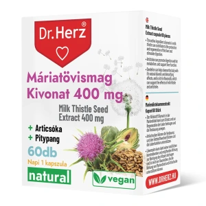 DR. Herz Máriatövismag Kivonat 400mg kapszula