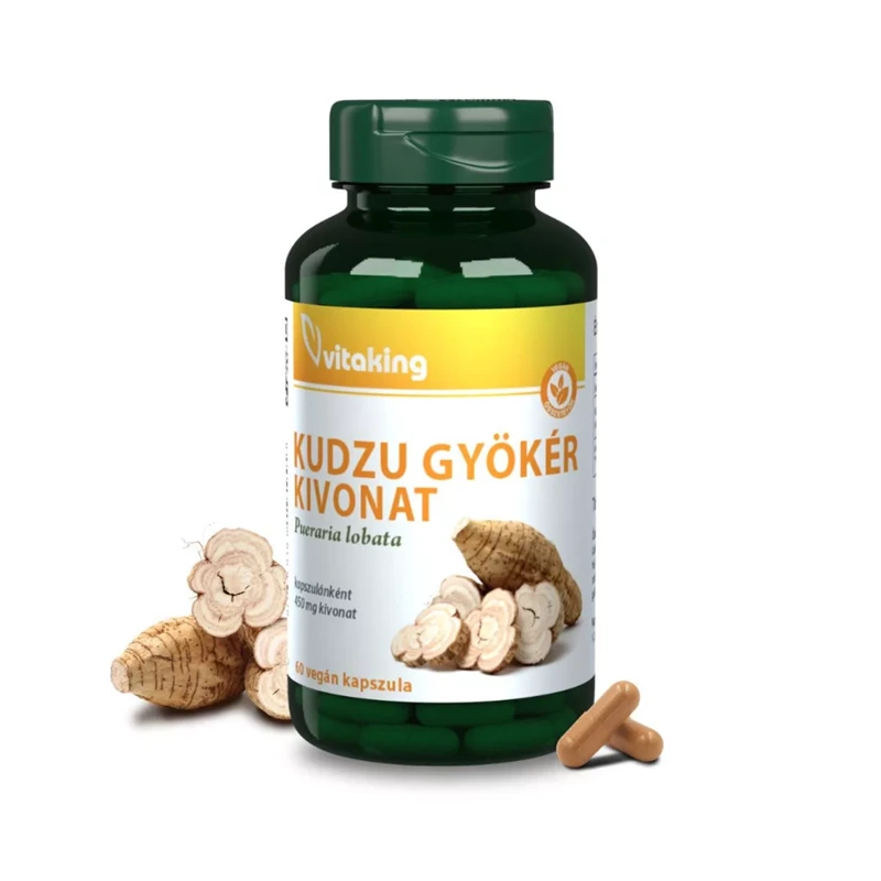 Vitaking Kudzu kivonat 450 mg vegán kapszula