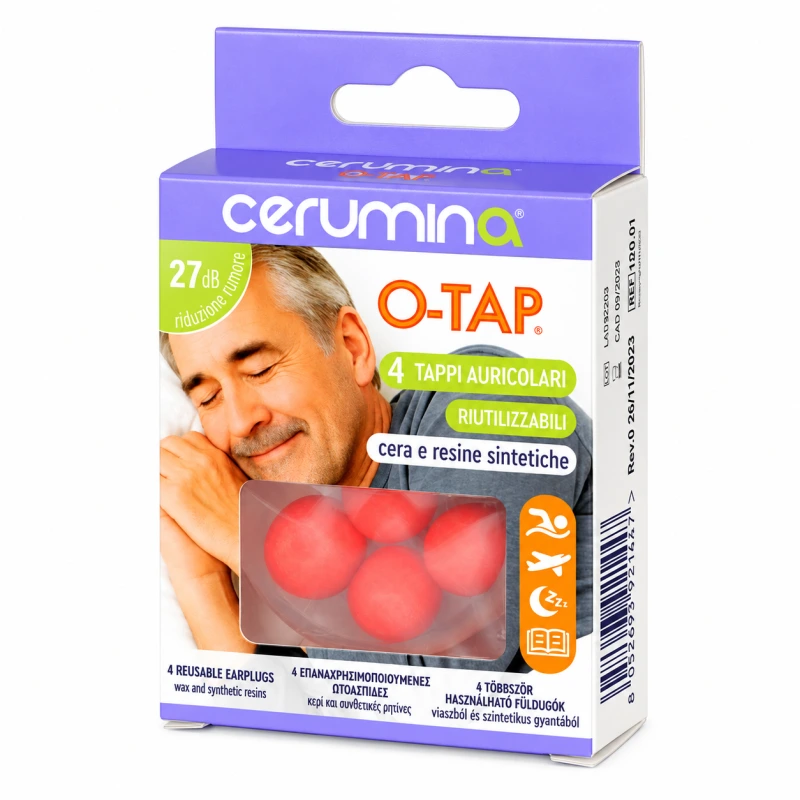 Master Aid Cerumina füldugó O-Tap viaszból és szintetikus gyantából
