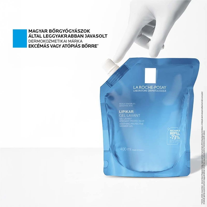 La Roche-Posay Lipikar Gel Lavant Tusfürdő gél utántöltő