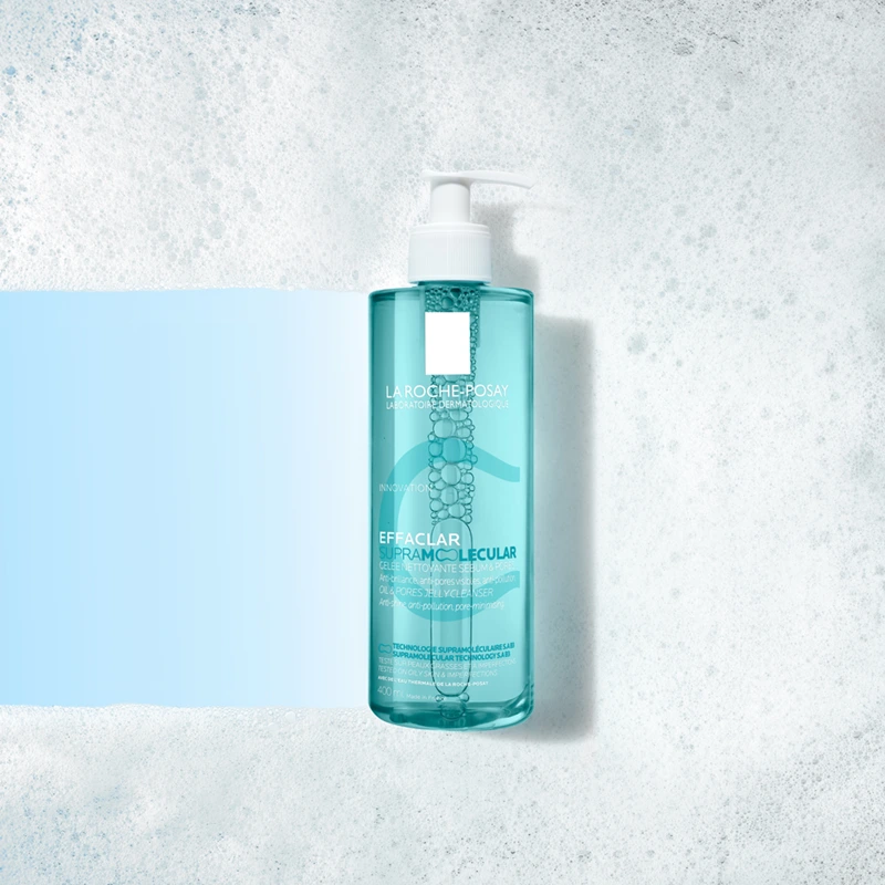 La Roche-Posay Effaclar SUPRAMOLECULAR Mattító tisztító gél