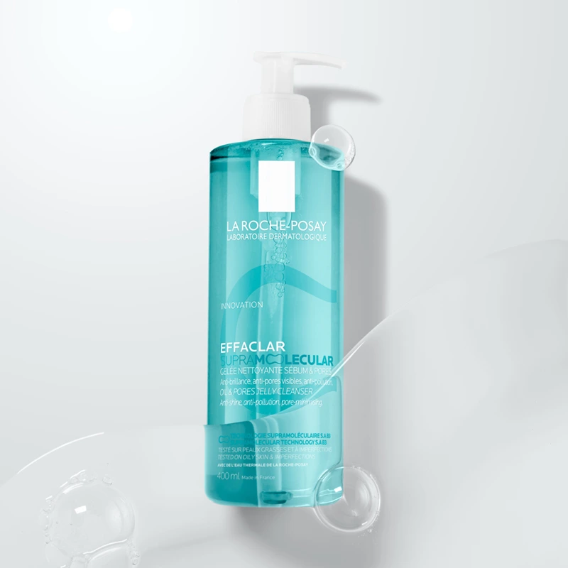 La Roche-Posay Effaclar SUPRAMOLECULAR Mattító tisztító gél