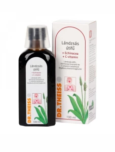 Dr. Theiss Lándzsás útifű szirup + echinacea + c-vitamin