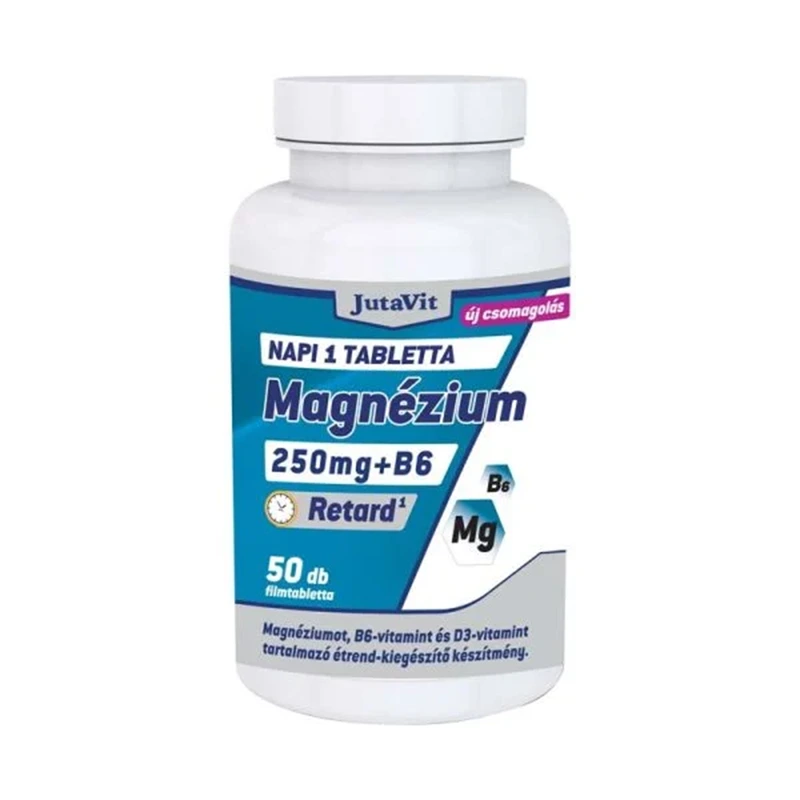 Jutavit Magnézium+B6 retard tabletta