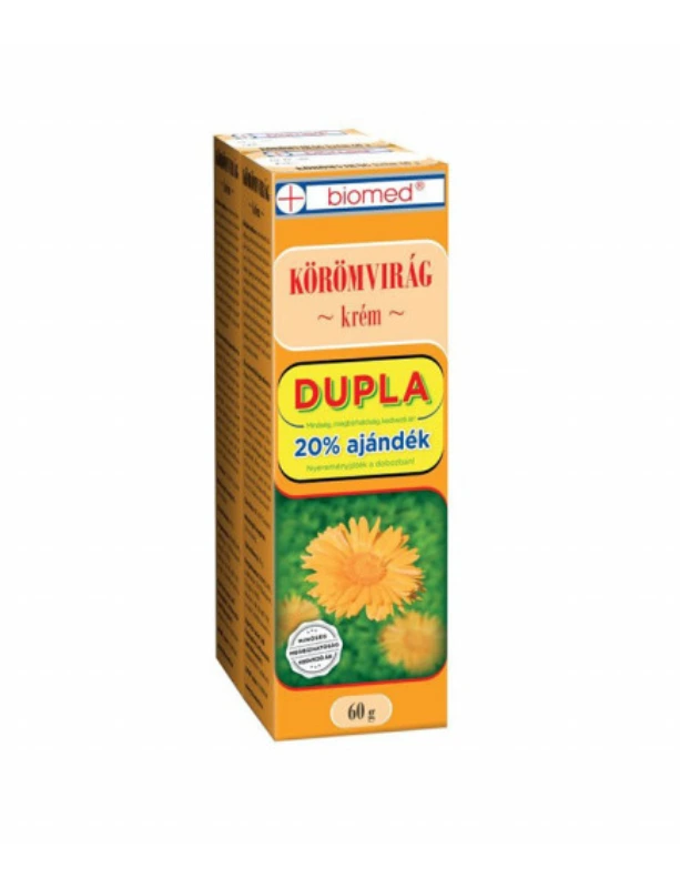 Biomed körömvirág krém dupla - 60g+60g