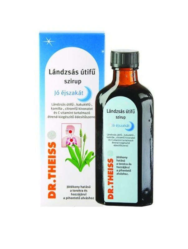 Dr. Theiss szirup lándzsás útifű jó éjszakát