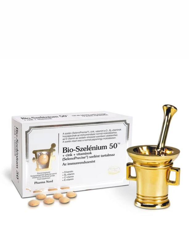 Bio-Szelénium 50+cink+vitaminok Pharma Nord