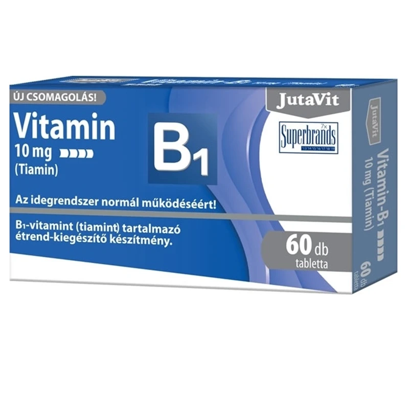 Jutavit B1 vitamin 10mg tabletta