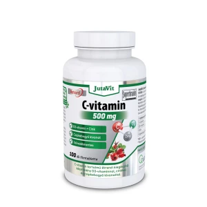JutaVit C-vitamin 500 mg Csipkebogyó+D3+Cink retard filmtabletta