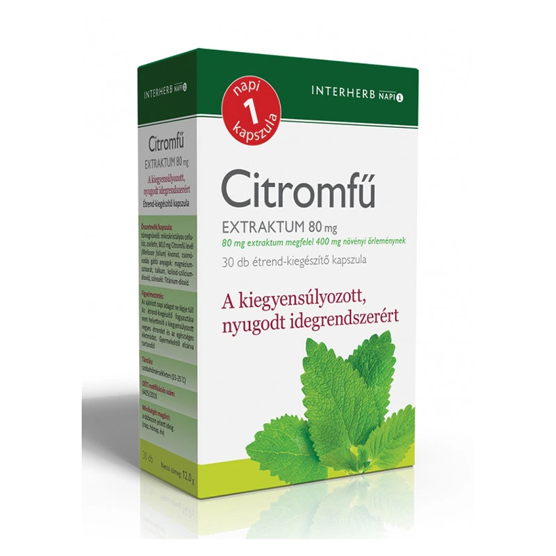 Interherb NAPI1 Citromfű Extraktum