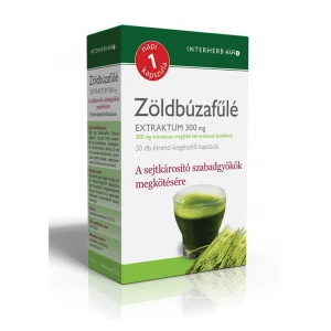 Interherb Zöldbúzafűlé extraktum kapszula