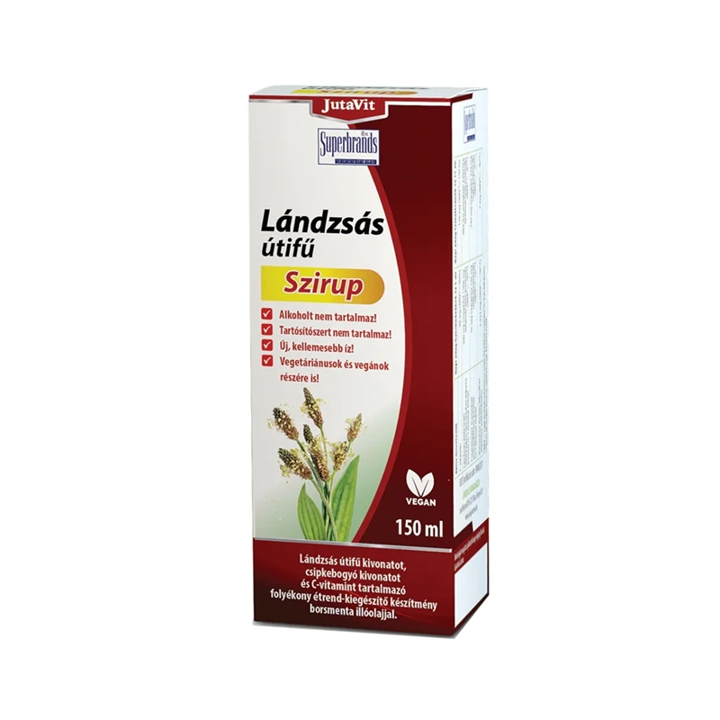 Jutavit Lándzsás Útifű Szirup