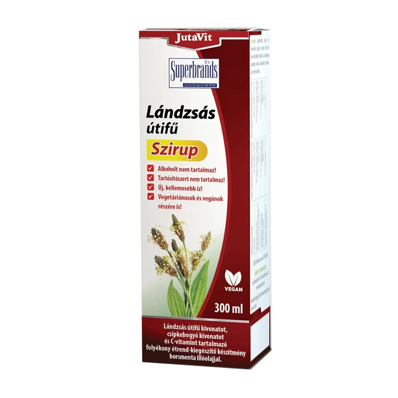 Jutavit Lándzsás Útifű Szirup