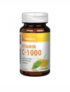 Vitaking C-Vitamin 1000mg +Acerola +Csipkebogyó +Bioflavonoid tabletta