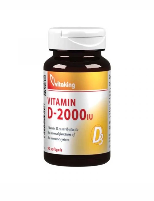 Vitaking D3-vitamin 2000NE kapszula