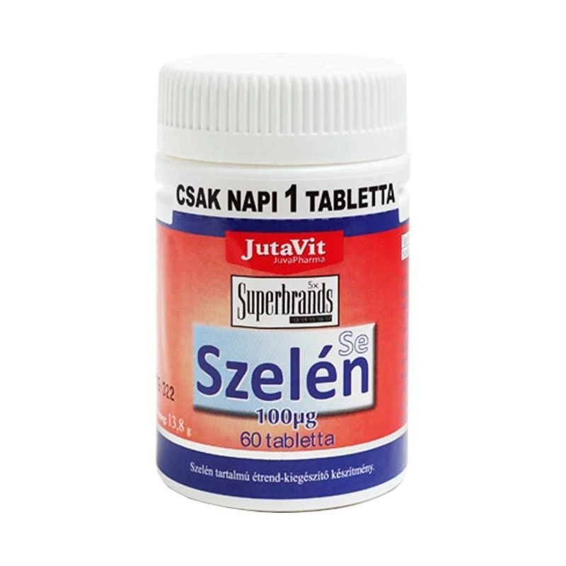 Jutavit Szelén 100mcg tabletta