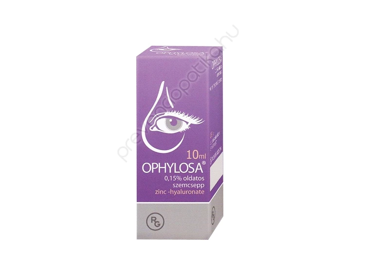 Ophylosa 0,15% Oldatos Szemcsepp