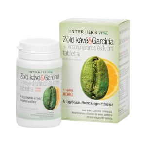 Interherb Vital Zöldkávé Garcinia tabletta
