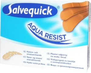 Salvequick Aqua Resist vízlepergető  sebtapasz