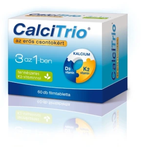 CalciTrio 3 az 1-ben Kalcium K2 D3 filmtabletta