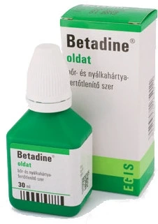 Betadine fertőtlenítő oldat