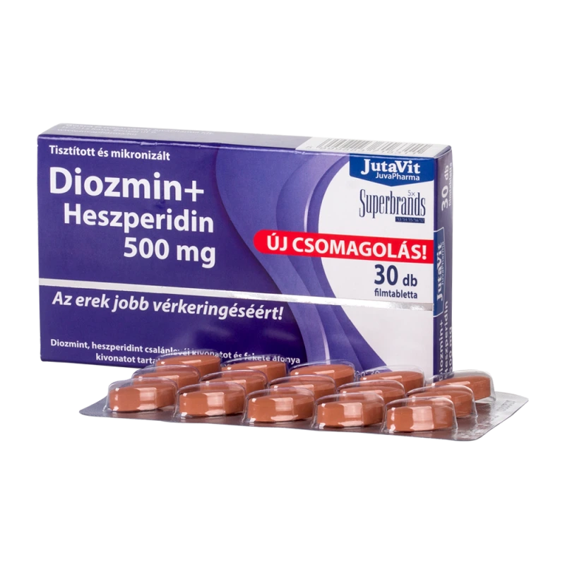 Jutavit Diozmin + Heszperidin 500mg filmtabletta