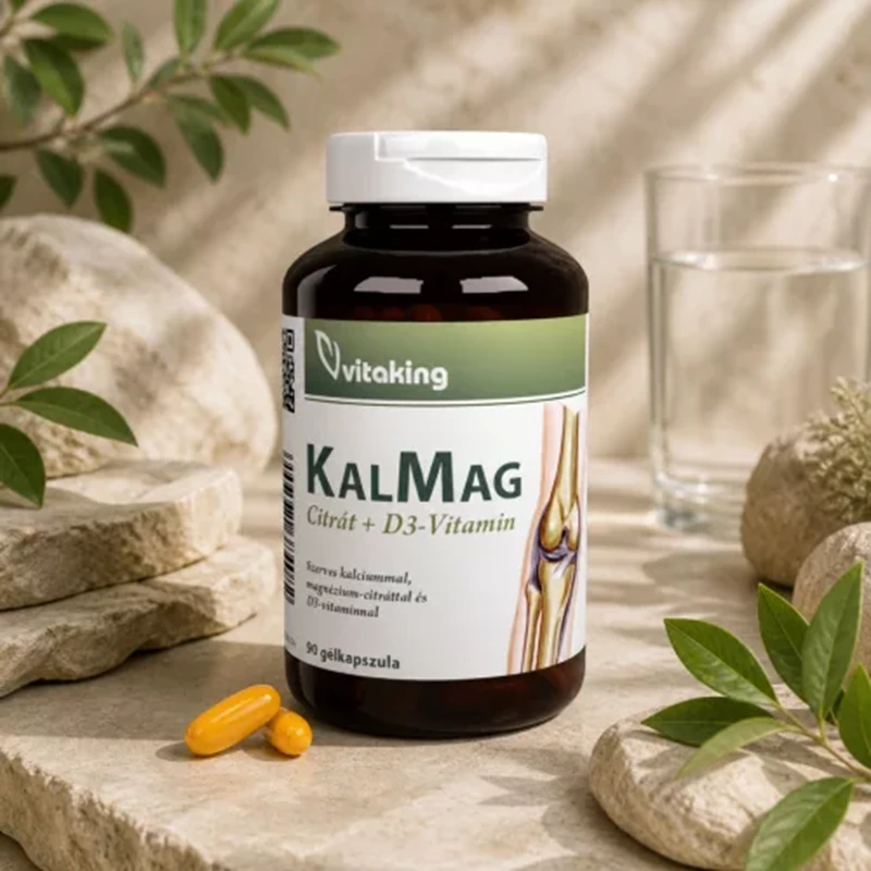 Vitaking KalMag citrát +D3-vitamin