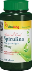 Vitaking Spirulina 500mg tabletta