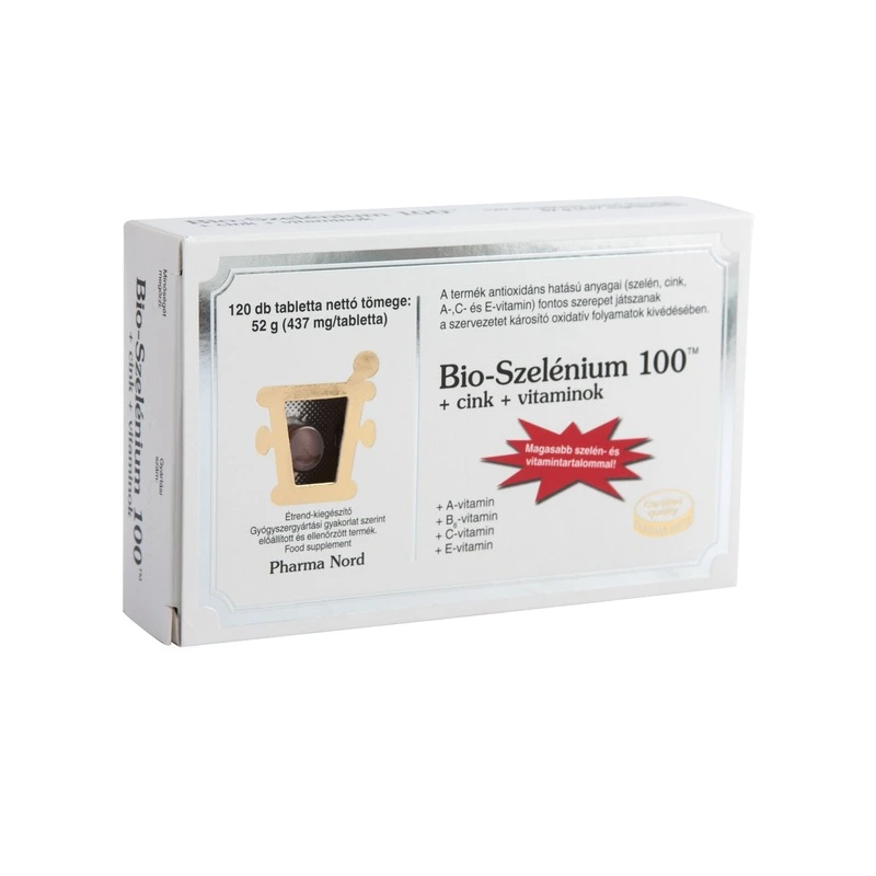 Bio-Szelénium 100+Cink+Vitaminok Pharma Nord