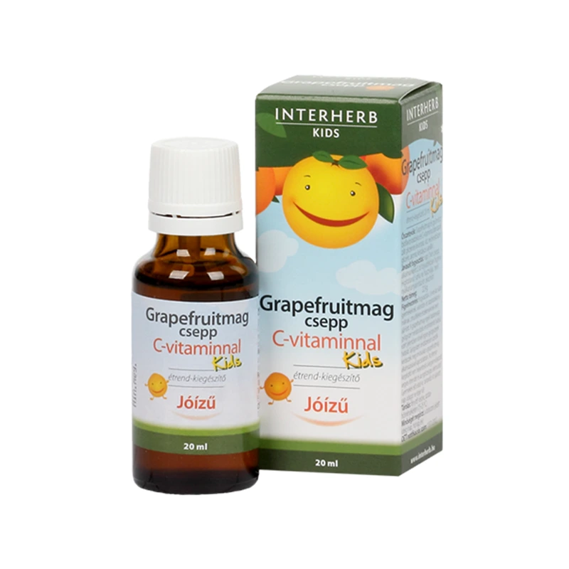 Interherb Kids Grapefruitmag csepp C-vitaminnal