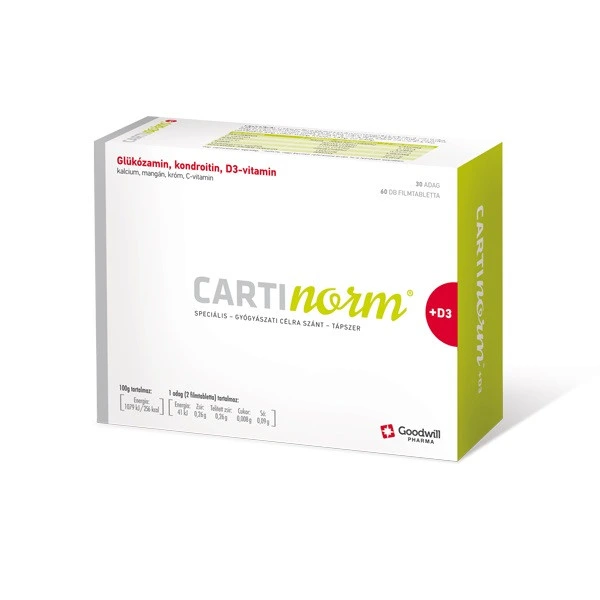 Goodwill Cartinorm + D3 vitamin filmtabletta