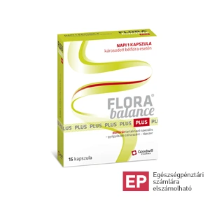 Goodwill Florabalance plus élőflórás kapszula