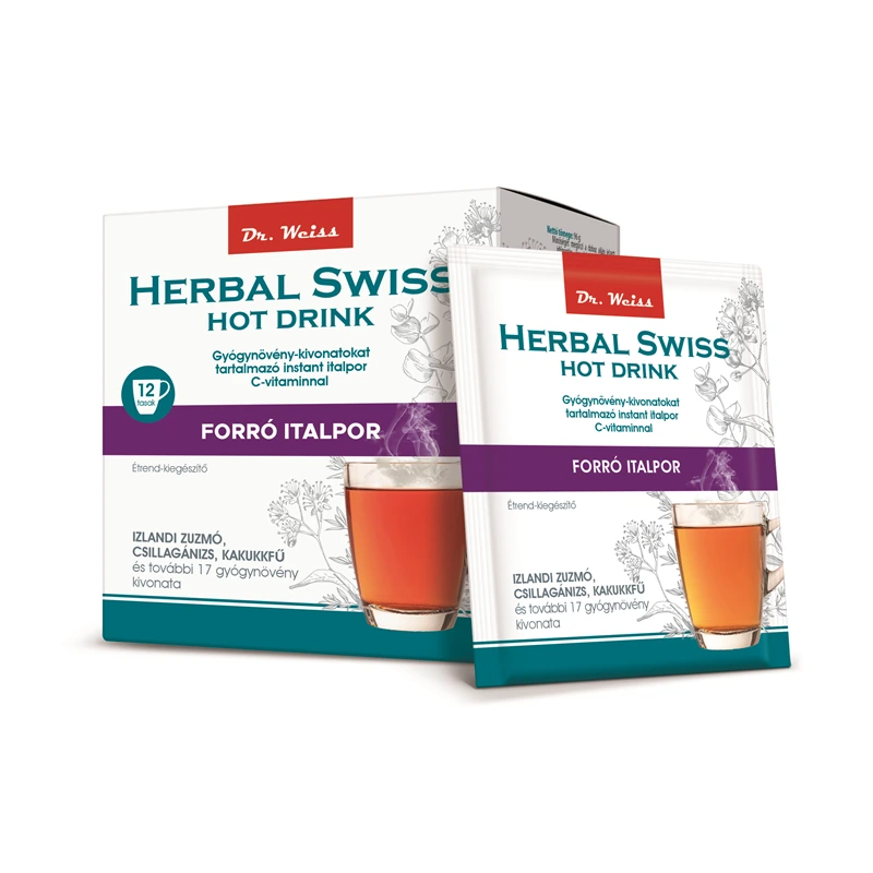 Herbal Swiss Hot Drink forró italpor