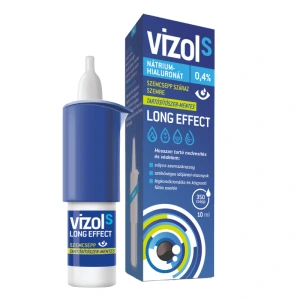Vizol S 0,4% old szemcsepp száraz szemre