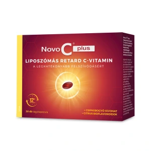 Novo C Plus liposzómás C-vitamin kapszula
