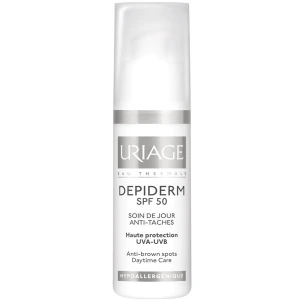 Uriage DÉPIDERM Krém SPF50 barna foltok ellen