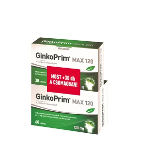 Walmark GinkoPrim Max 120mg tabletta 60+30