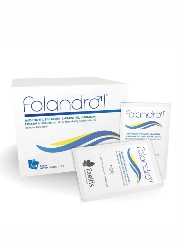 Folandrol Mio-inozit, Folsav, Szelén Étrendkiegészítő Por