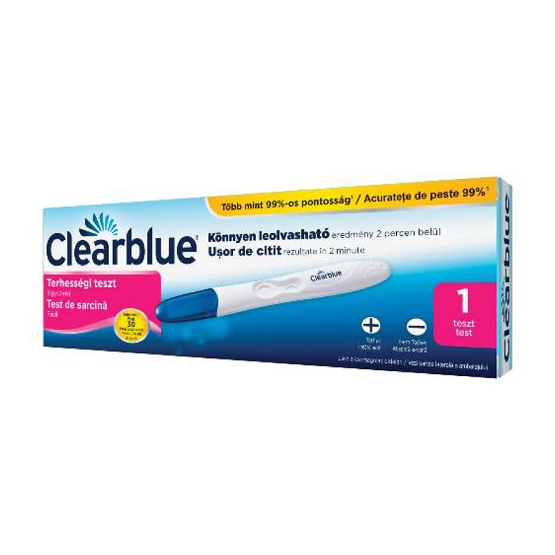 Clearblue Terhességi Teszt Gyors Eredmény