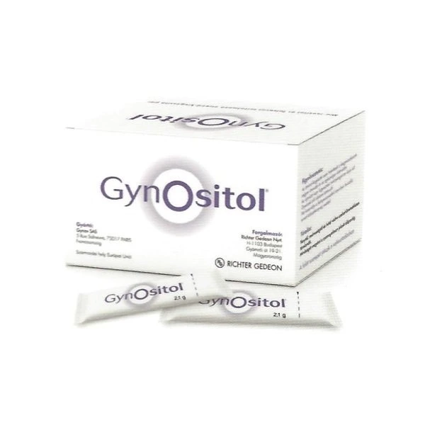 Gynositol mio-inozitolt és folsavat tartalmazó étrend-kiegészítő por