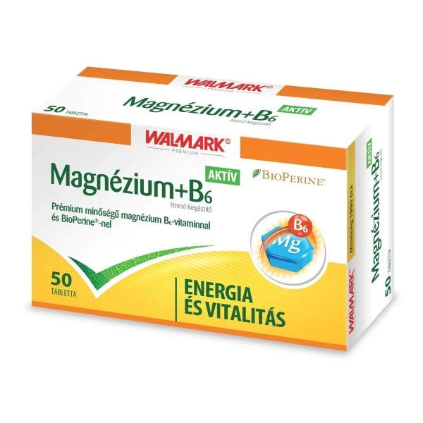 Walmark Magnézium + B6 Aktív tabletta