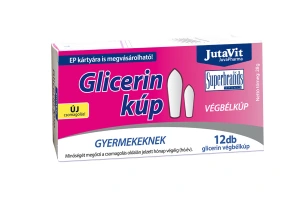 Jutavit Glicerin végbélkúp 1500mg Gyermekeknek