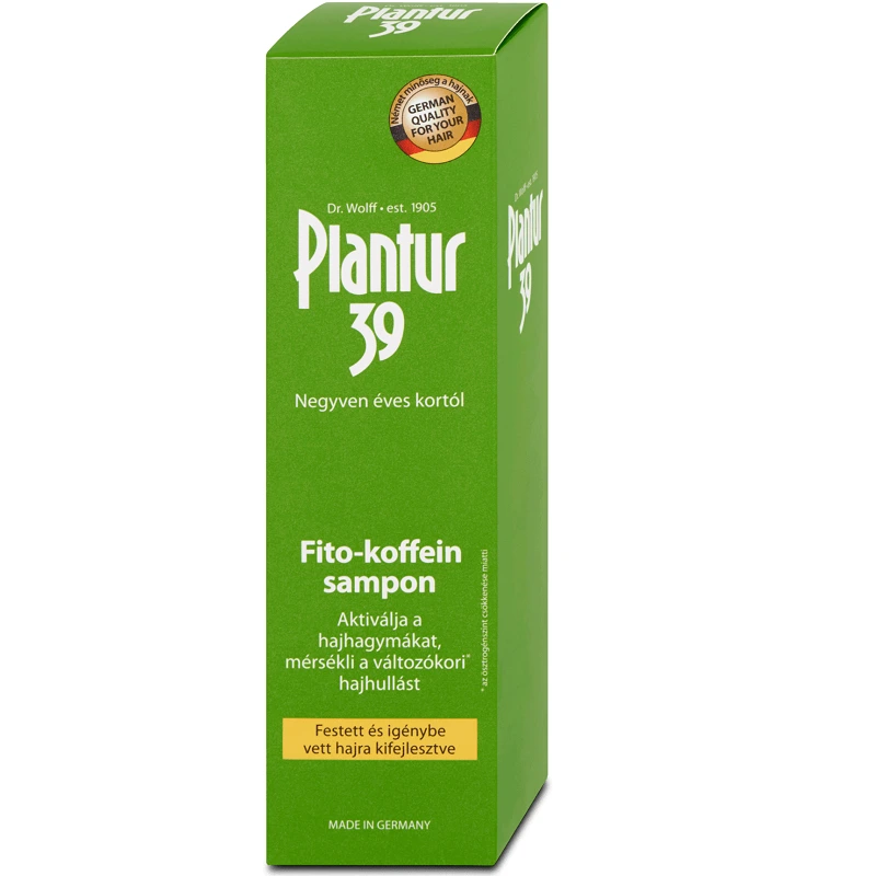 Plantur 39 Fito-koffein sampon festett hajra